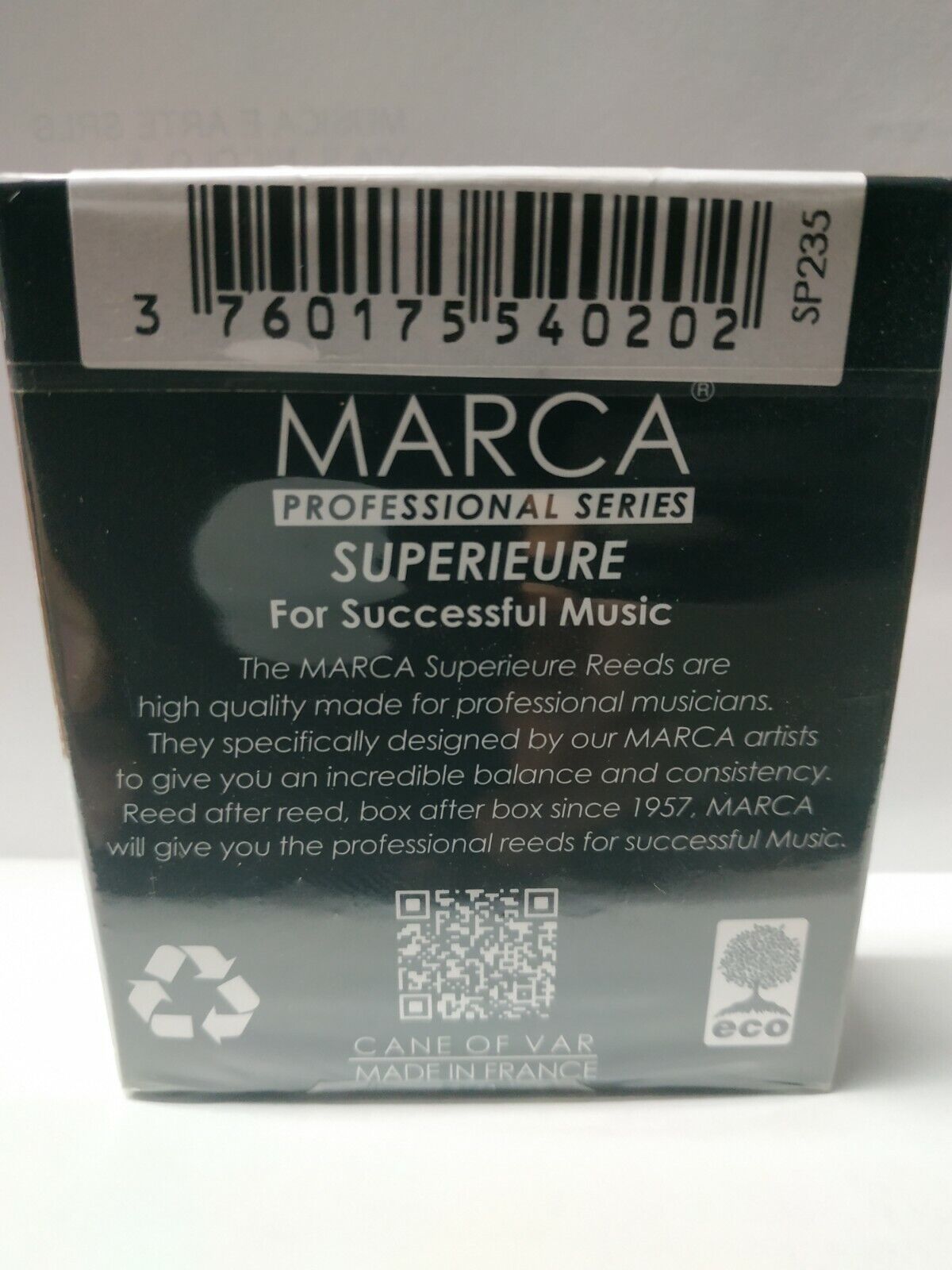 SCATOLA 10 ANCE MARCA SUPERIEURE REEDS 10 Bb CLARINET 3-1/2