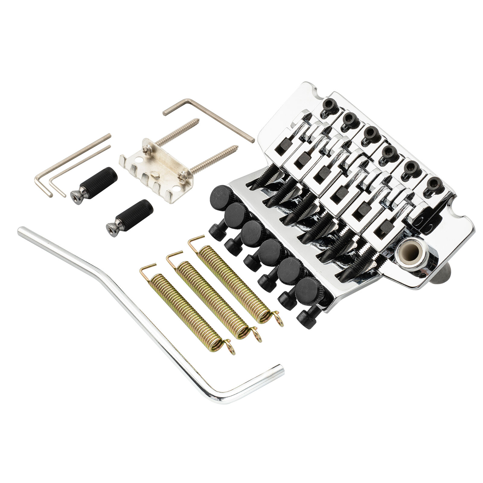 Musiclily Pro 54mm Brass Block Tremolo Bridge Push-in Arm For Floyd Rose Guitar