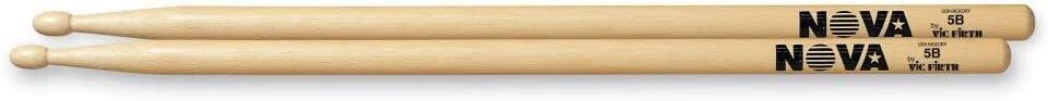VIC FIRTH Nova 5B Bacchette in legno per batteria punta in legno