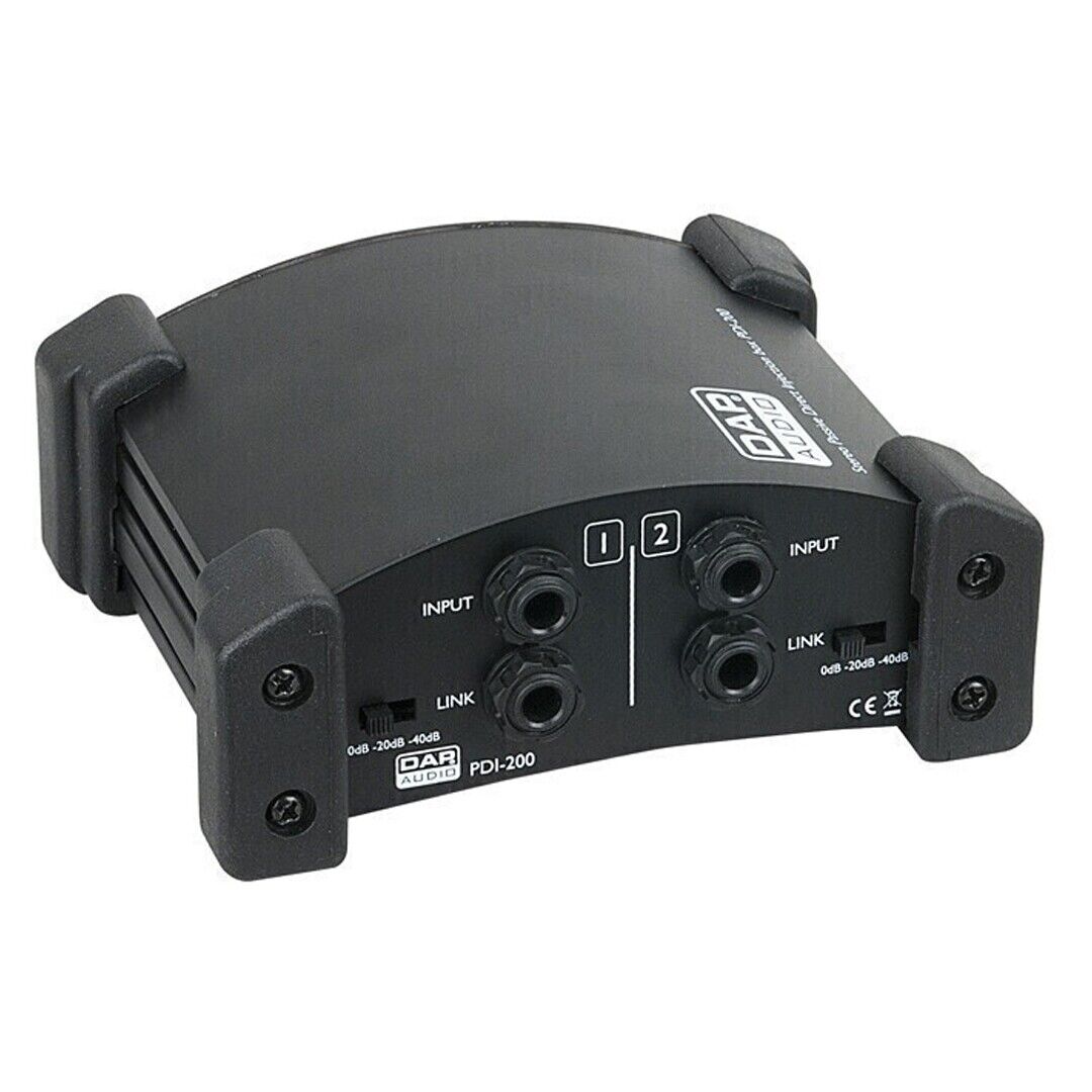 DAP-Audio PDI-200 D.I Box Stereo Passiva