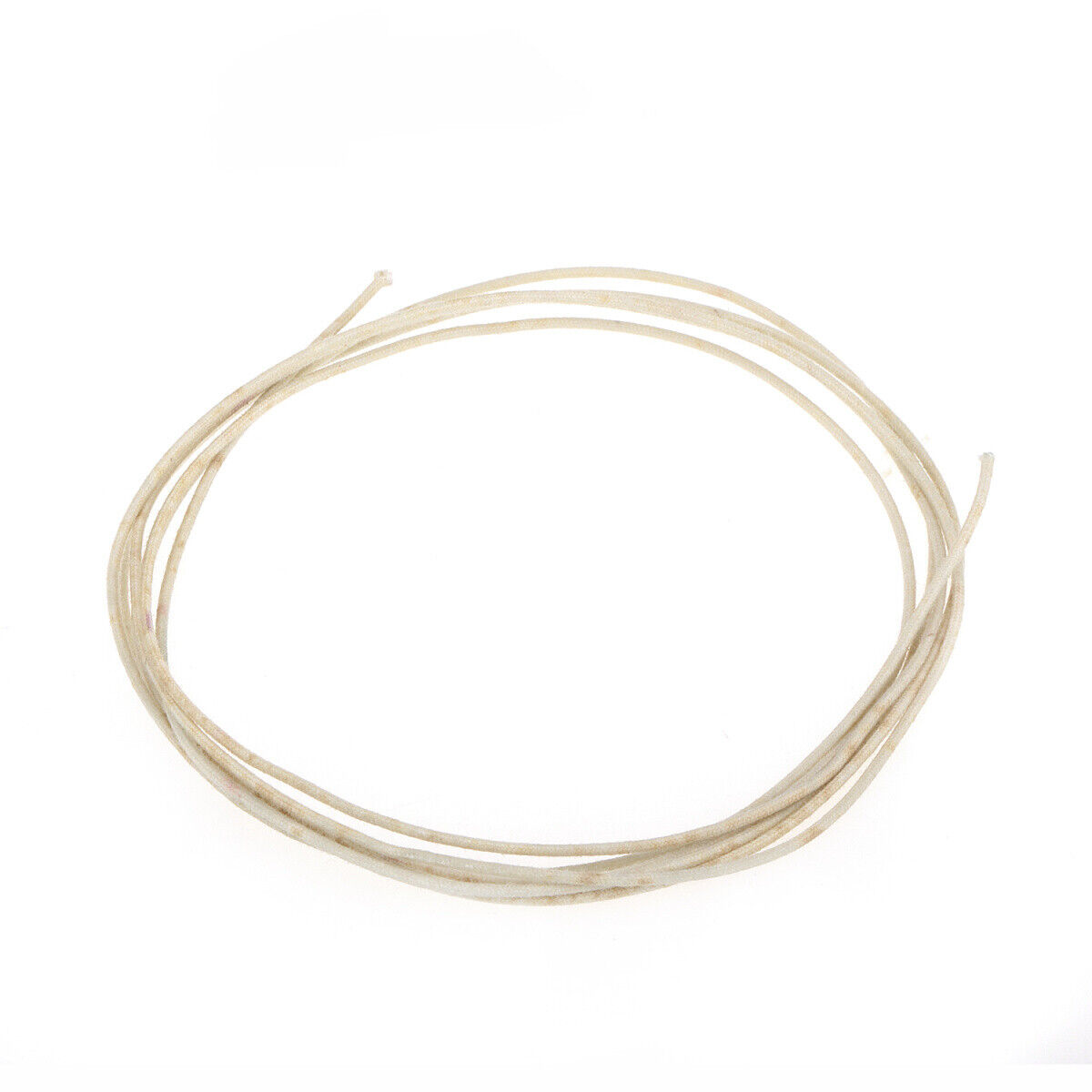 Gavitt White 6 Feet 2M Vintage Pre-tinned Push Back Cloth Covered Amplifier Wire