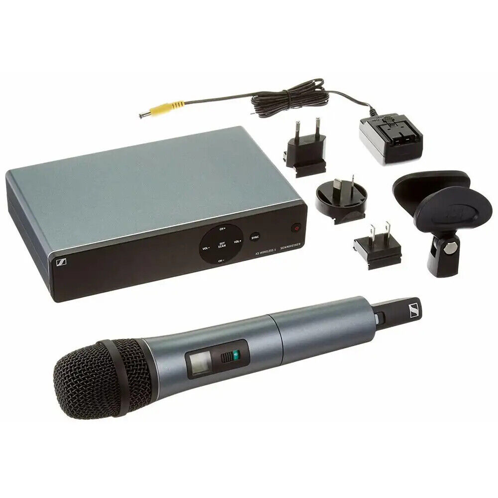 SENNHEISER XSW 1 835-A sistema wireless base ricevente e microfono palmare NUOVO