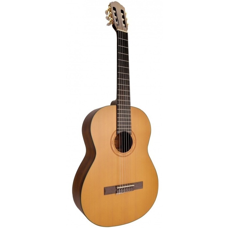 Toledo CST44-NTS Chitarra classica 4/4 con top solido in abete e rosetta incisa
