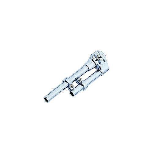 PEACE DA-81S braccetto per tom in metallo cromato con due memorie incluse