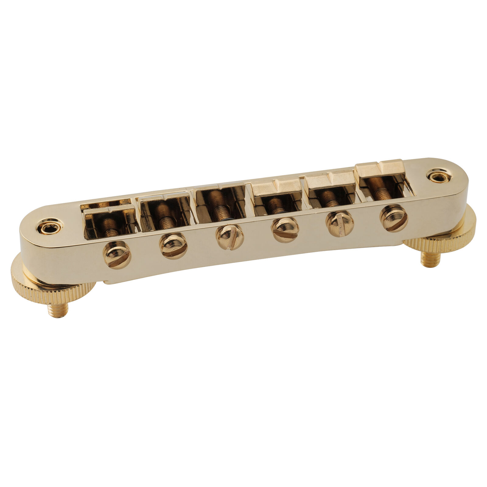 Musiclily Pro Gold 52mm ABR-1 Tune-o-matic Wide Bridge For Epiphone LP SG Guitar