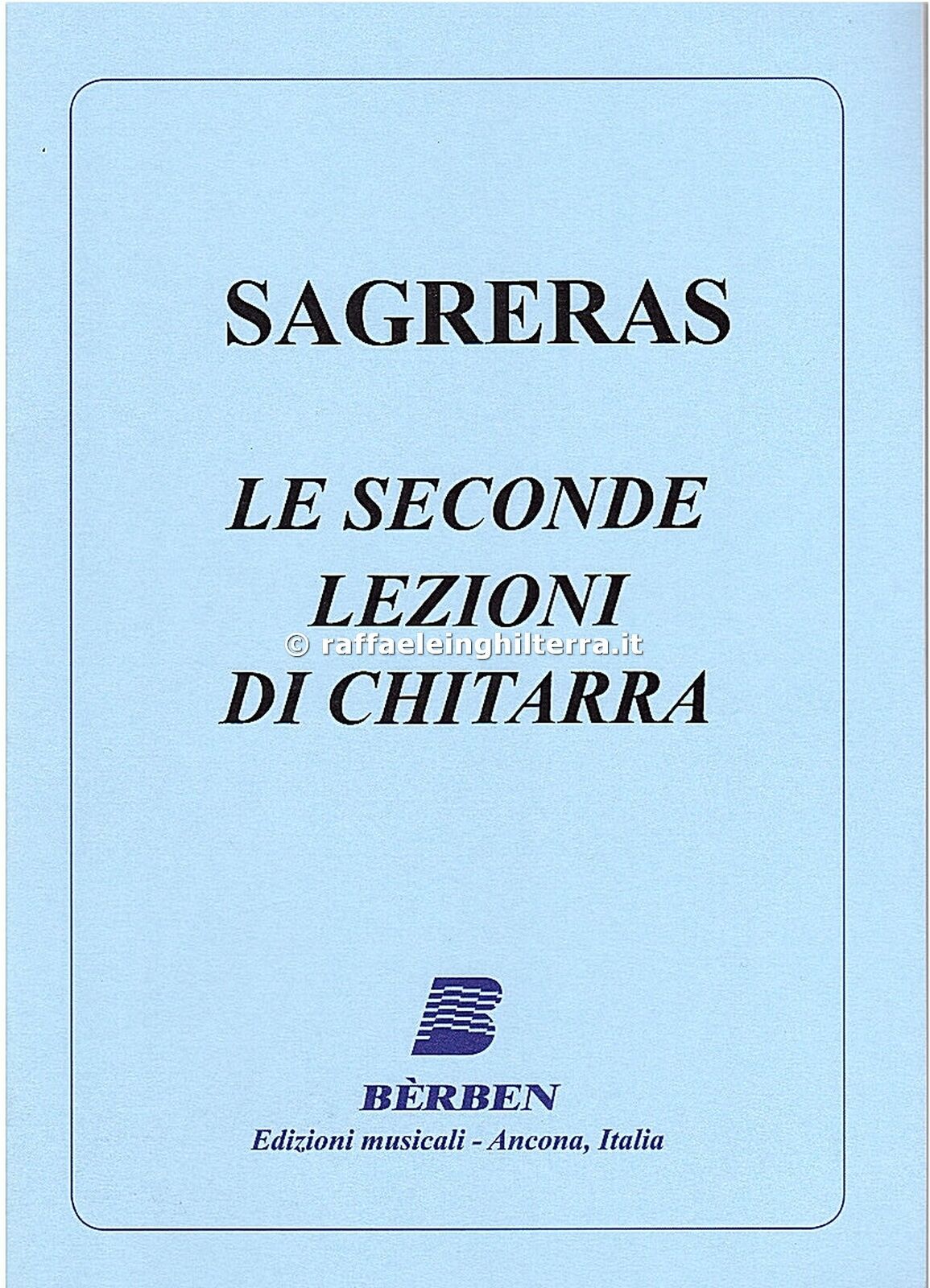 Berben le seconde lezioni di chitarra Sagreras Julio Salvador