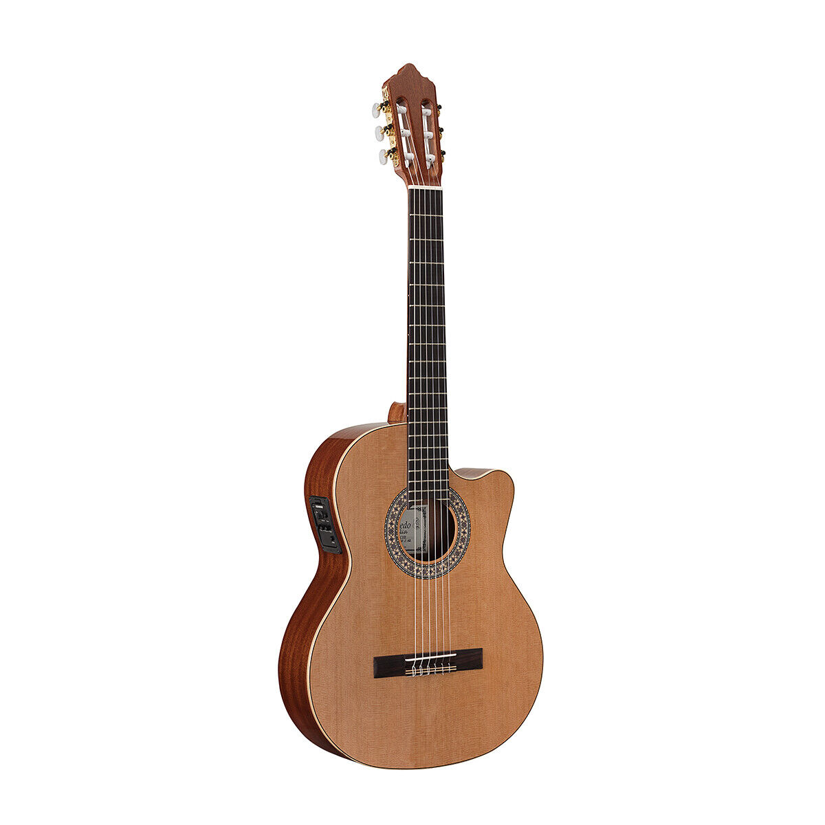 CHITARRA CLASSICA CUTAWAY AMPLIFICATA TOLEDO JULIA 44CG CTE CEDAR (GLOSSY)