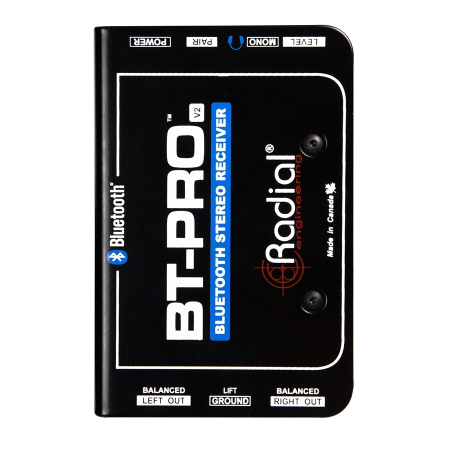 RADIAL RADIAL BT-PRO V2 D. I. BOX - AMPLIFIC. CUFFIE - PHANTOM