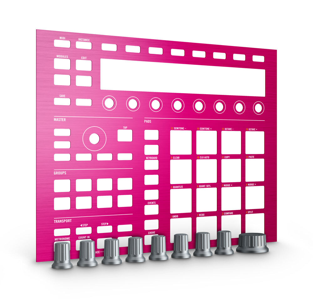 Native Instruments CUSTOM KIT MASCHINE MK2 ROSA PINK CHAMPAGNE nuovo DJ PRODUCER