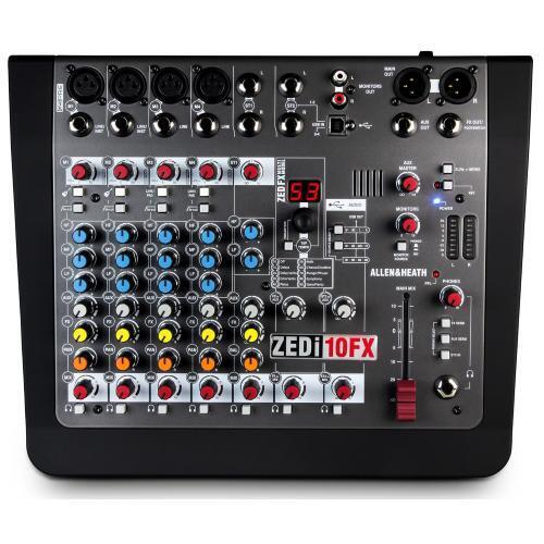 ALLEN & HEATH ZEDi10FX Mixer 4 IN / 4 OUT Usb con Effetti