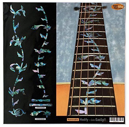 Jockomo Tastiera Chitarra Marcatori Intarsio Adesivo Albero Vita Avalon Mix #bh1