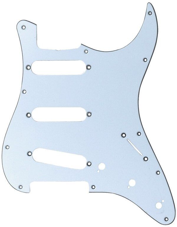 Battipenna Modello Stratocaster BIANCO 3 strati 3 single coil 3 potenziometri