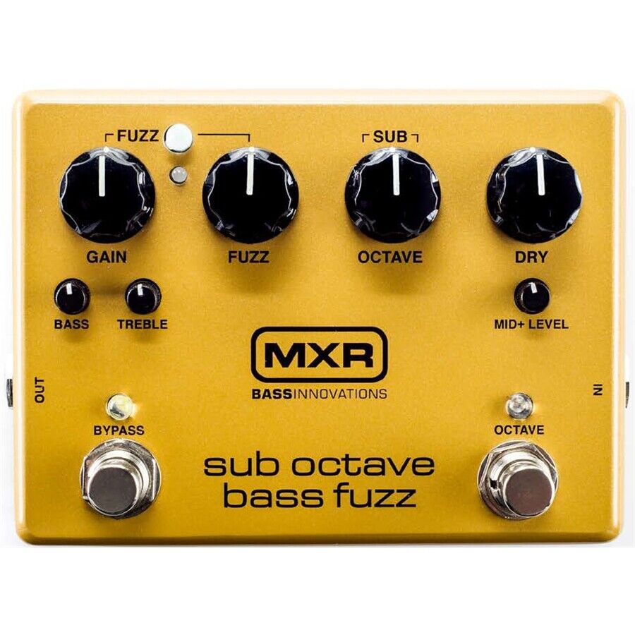 MXR M287 SUB OCTAVE BASS FUZZ PEDALI EFFETTO PER CHITARRA