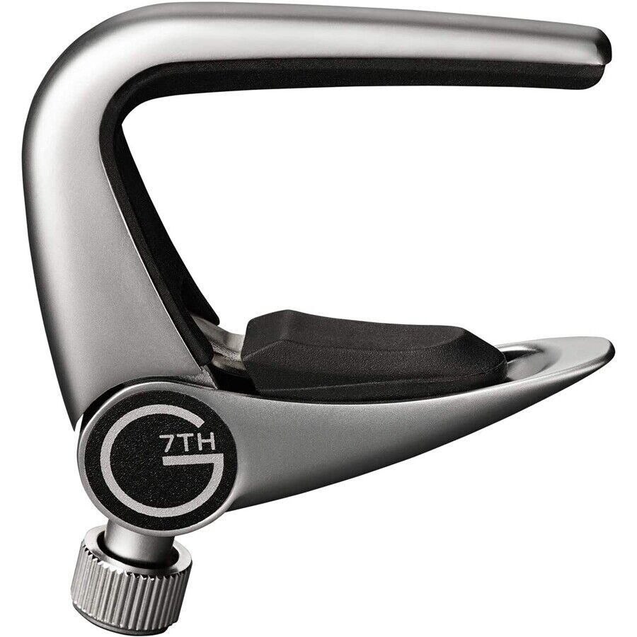 G7TH NEWPORT BANJO-UKULELE SILVER CAPO ACCESSORI PER FIATI