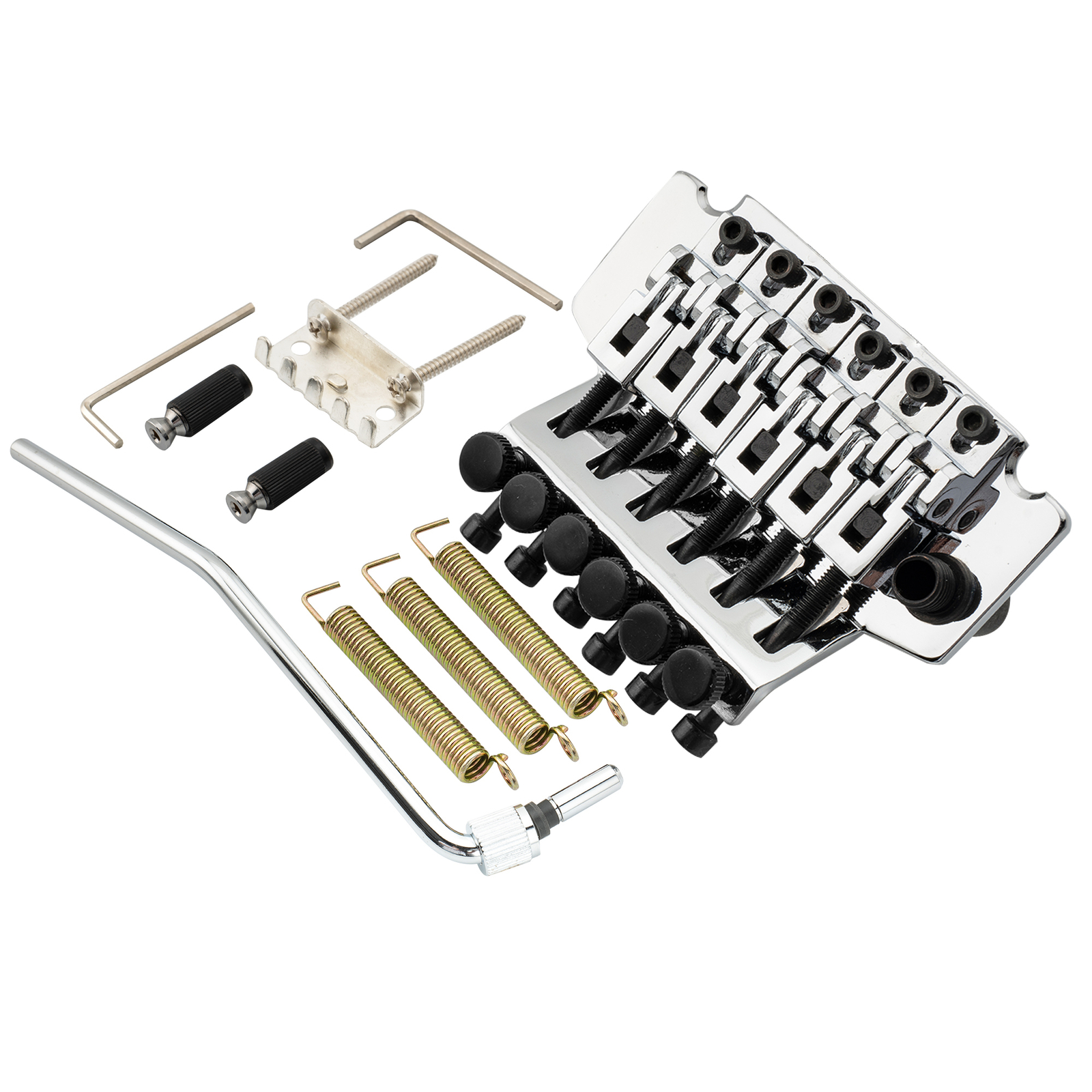 Musiclily Pro BL001 Chrome 54mm Tremolo Bridge Brass Block For Floyd Rose Guitar