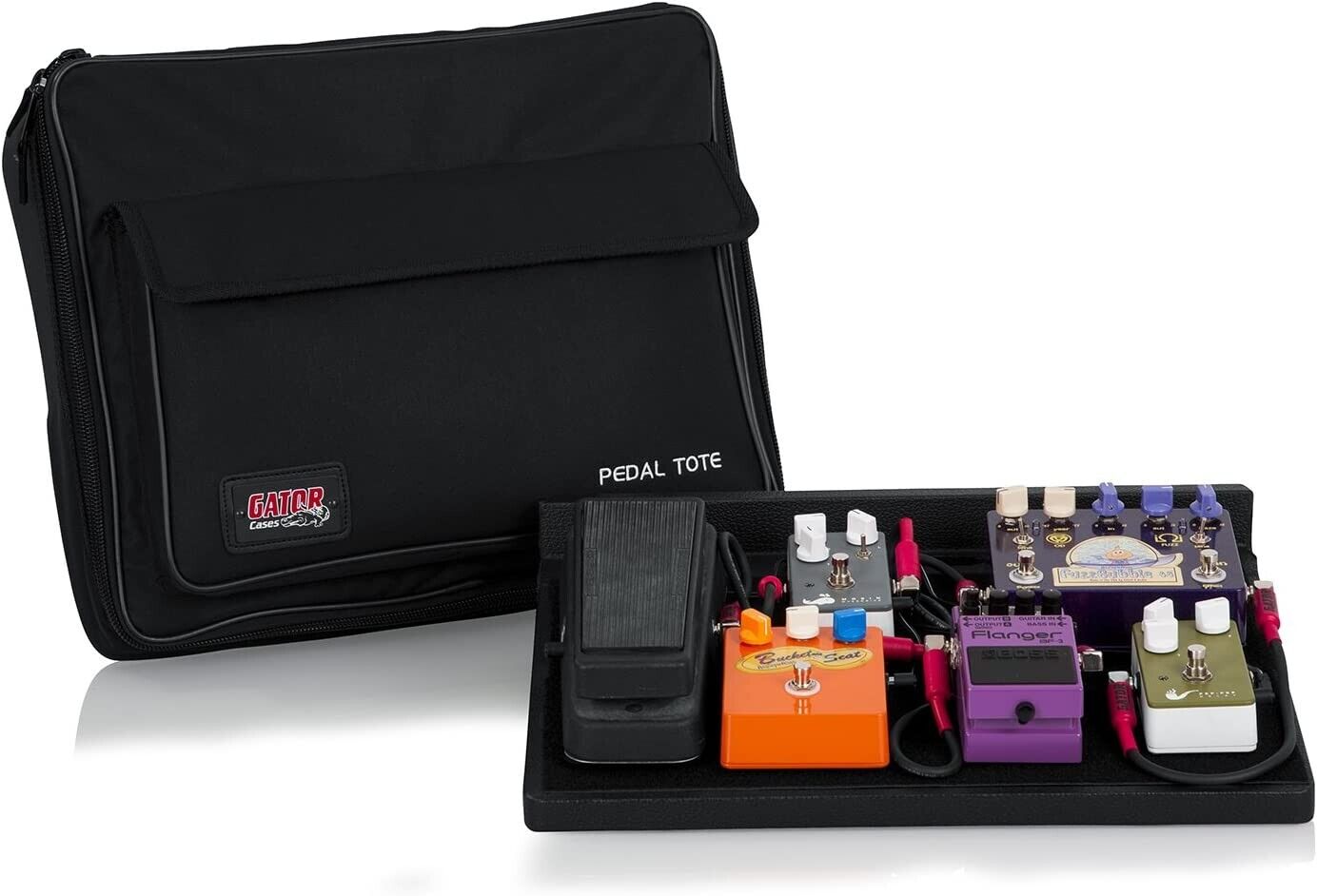 GATOR GPT Black BORSA IMBOTTITA + PEDALBOARD PER EFFETTI A PEDALE