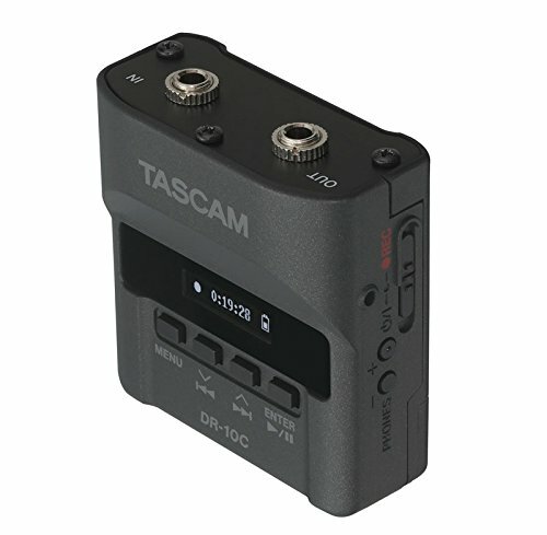 TASCAM DR-10CS, Registratore a Connessione Diretta per microfoni Lavalier (L3u)