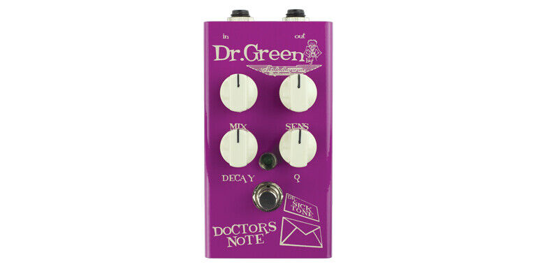 ASHDOWN DR.GREEN HAYDEN DOCTOR'S NOTE PEDALE ENVELOPE FILTER PER BASSO MADE IN U