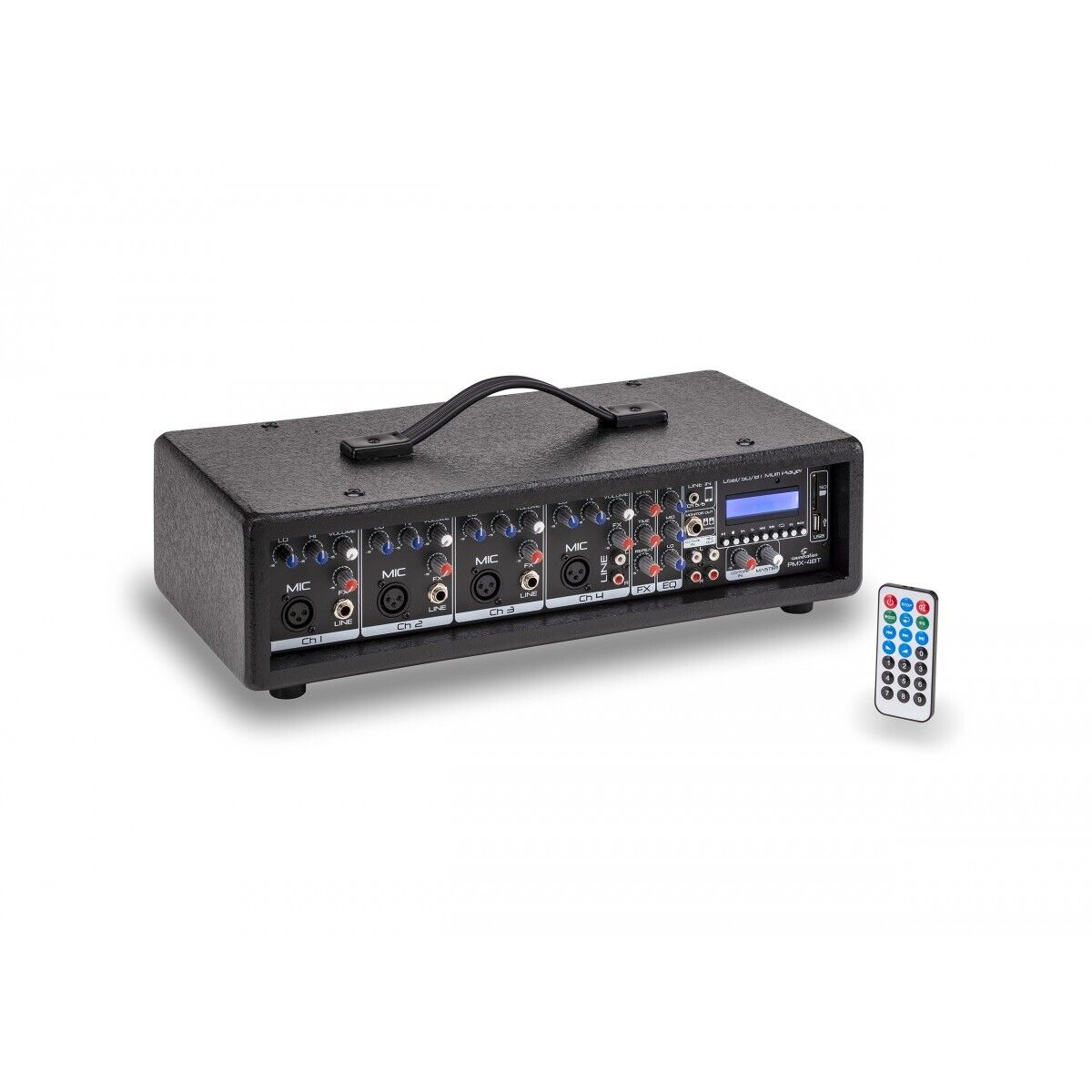 MIXER AMPLIFICATO SOUNDSATION PMX-4BT CON MP3 E BT