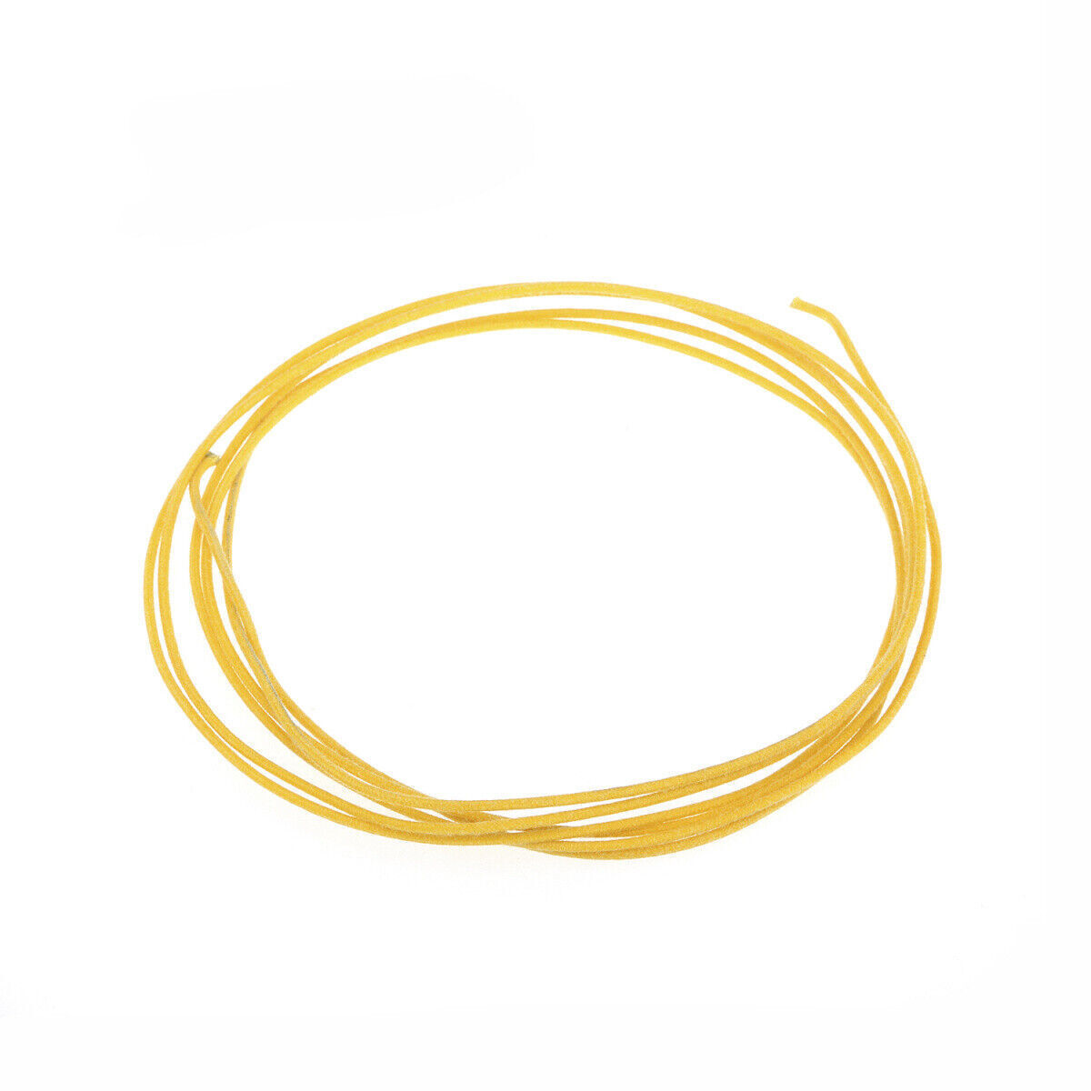 Gavitt Yellow 6 Feet Vintage Pre-tinned Push Back Cloth Covered Amplifier Wire
