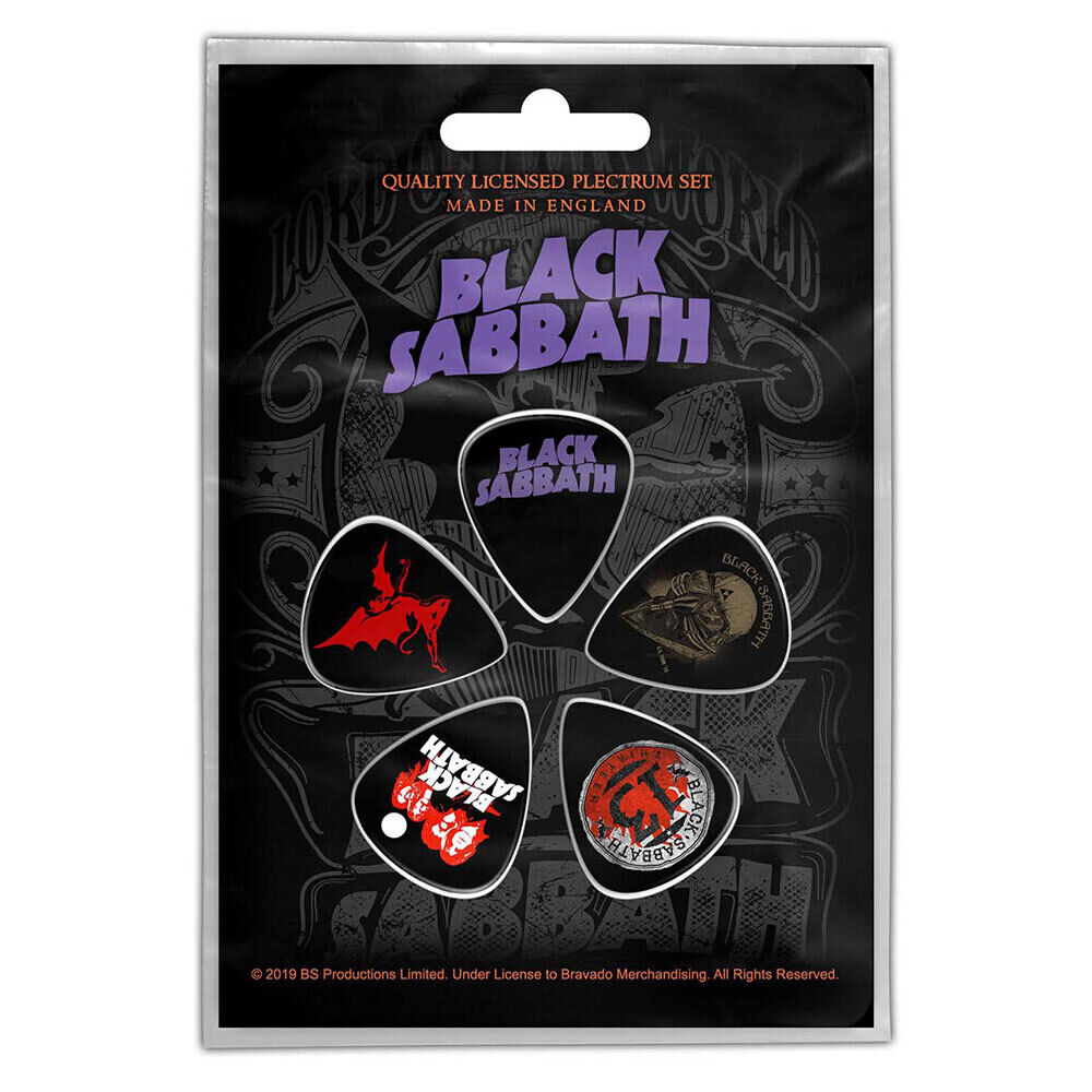 PLETTRI BLACK SABBATH - PURPLE LOGO