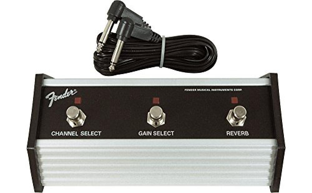 'Fender 099 – 4064 – 000 3-Button Footswitch: Channel/Gain/Reverb with 1/4 J