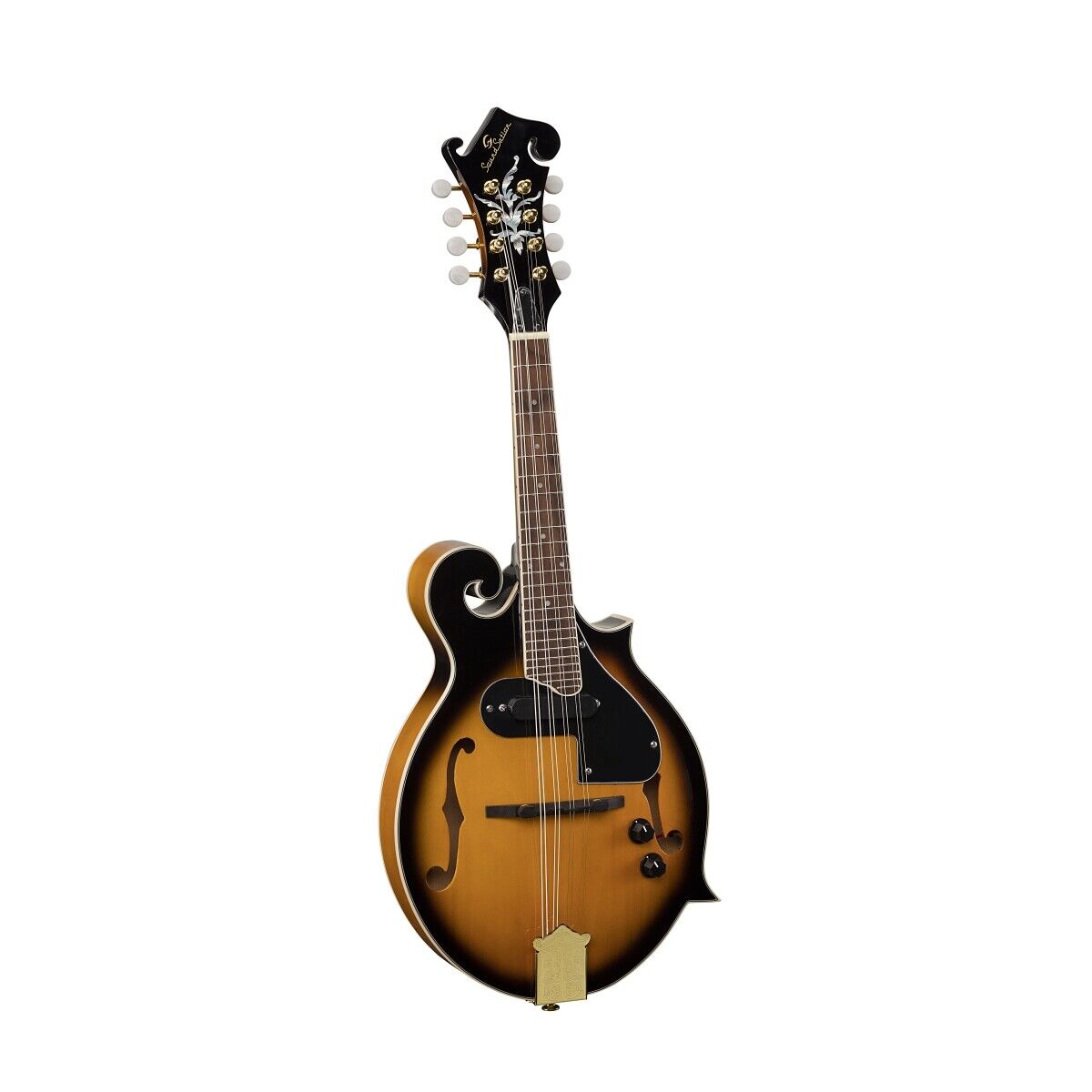 MANDOLINO SOUNDSATION  BLUEGRASS BMA-100ES SUNBURST F STYLE + PICKUP