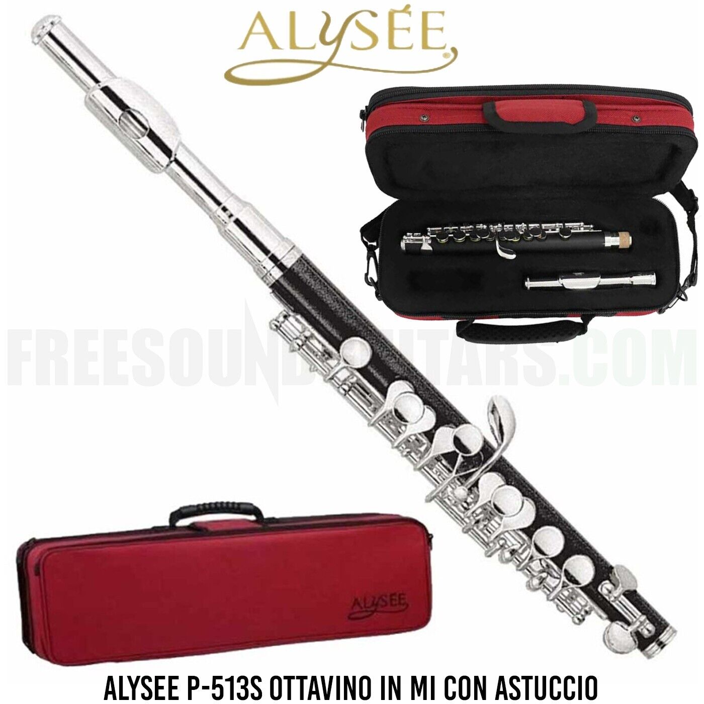 Alysee P-513S Ottavino in MI con Astuccio e Accessori