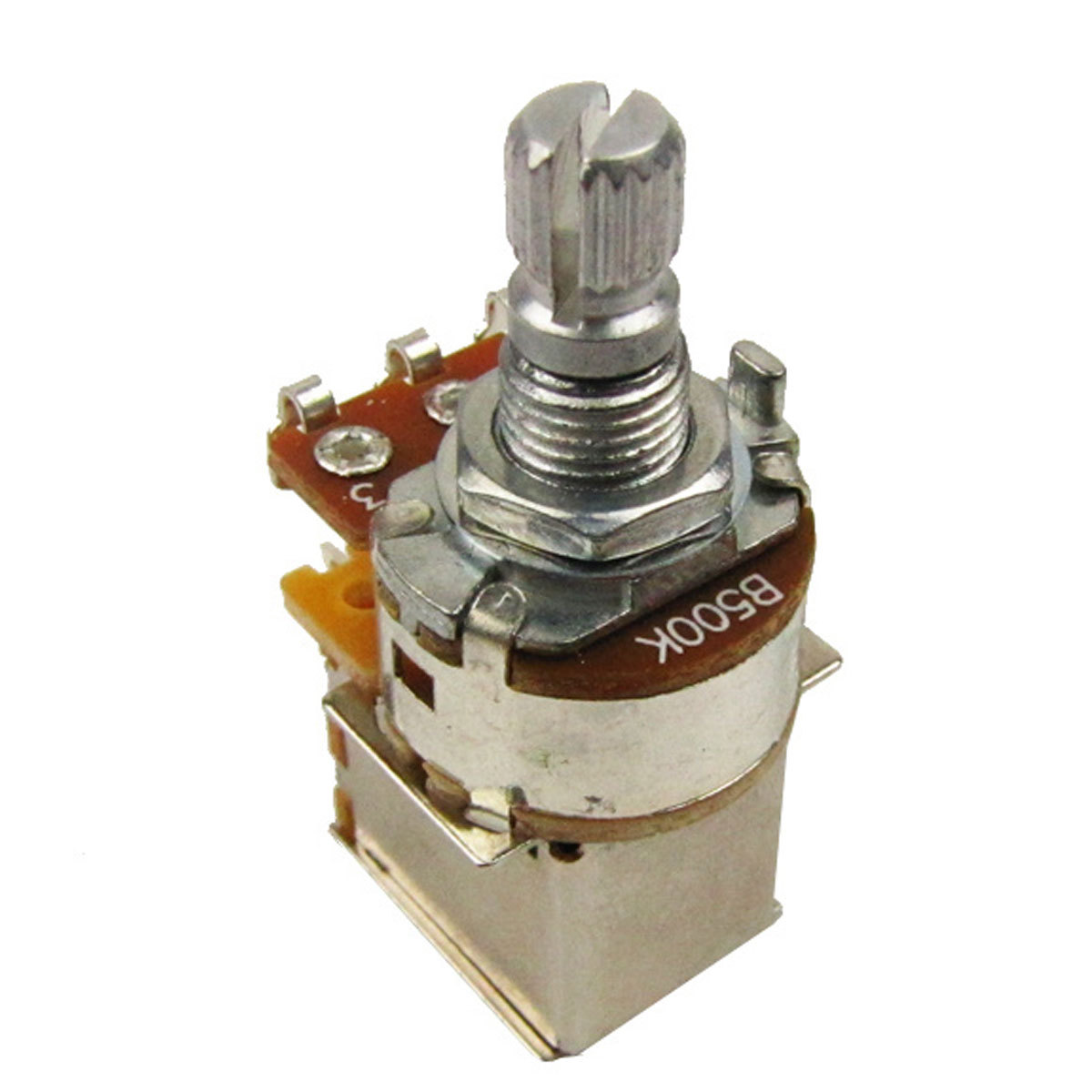 Musiclily Metric 15mm Split Shaft Pots B500k Push Pull Potentiometers(2 Pieces)