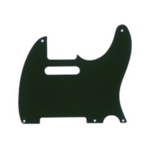 Fender Parts Pickguard Telecaster 5-Hole Mount Black, 1-Ply 0992019000
