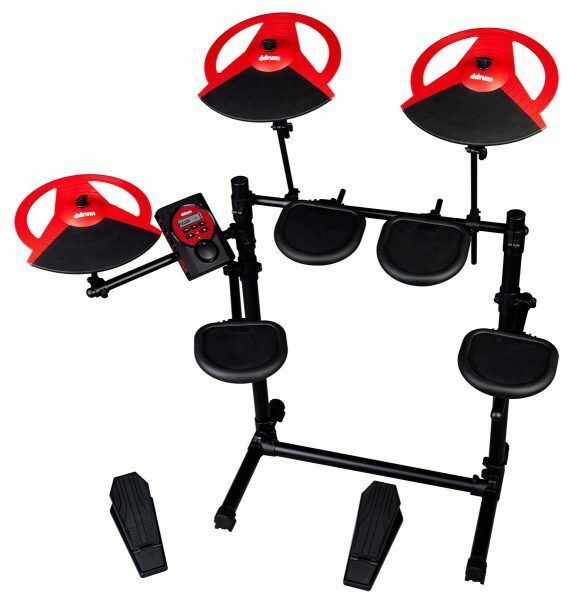 DDRUM DD BETA BATTERIA ELETTRONICA CON MODULO SONORO RACK DI MONTAGGIO + CUFFIA