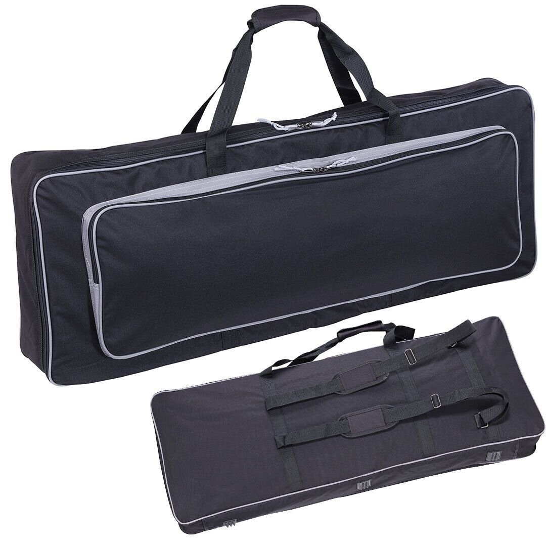 SB13 Zaino Borsa Imbottita Tastiera 49/61 Tasti Custodia (87x33x10cm) con Tasca