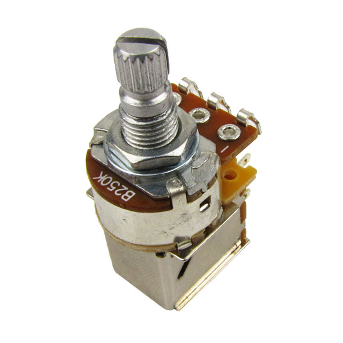 Musiclily Metric 15mm Split Shaft Pots B250k Push Pull Potentiometers(2 Pieces)