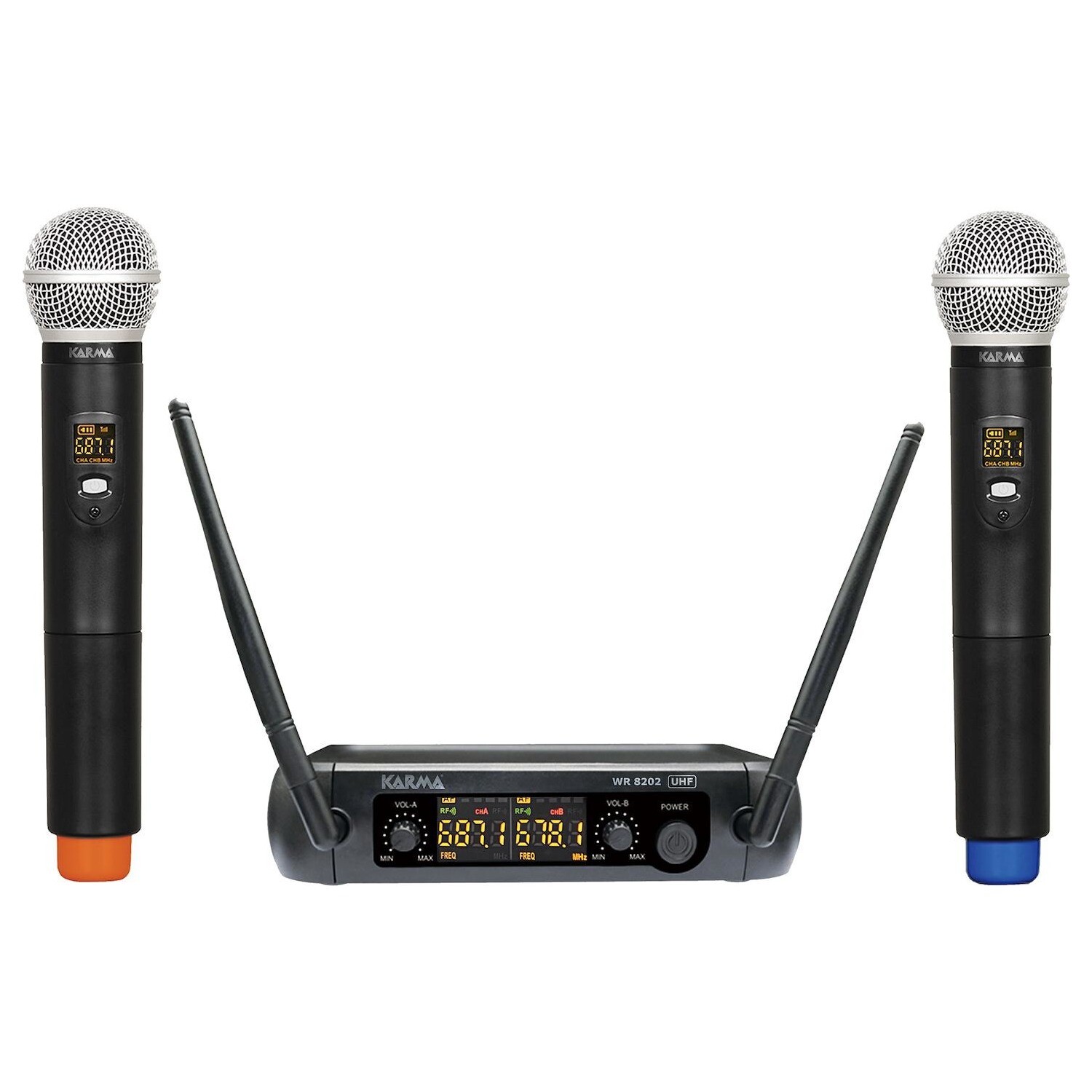 Set doppio radiomicrofono Karma SET8202