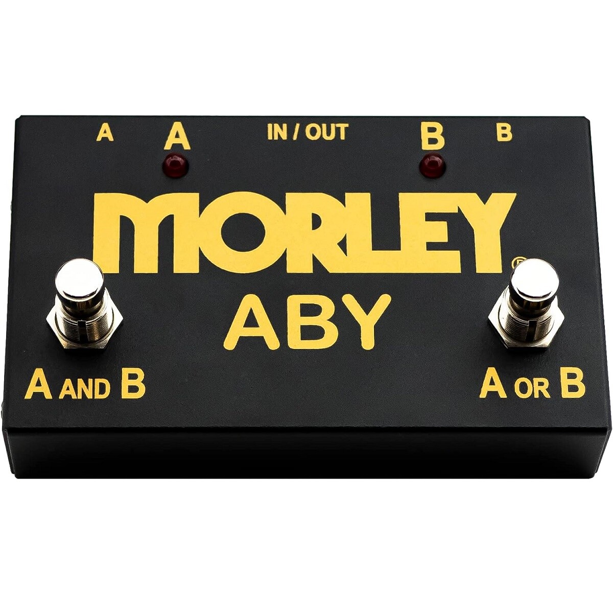 MORLEY ABY-G GOLD ABY SWITCHER SELECTOR COMBINER PER CHITARRE STRUMENTI AMPLIFIC