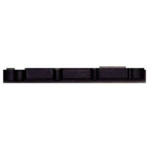 Partsland Selletta in plastica Intagliata Basso elettrico a 4 corde Nero
