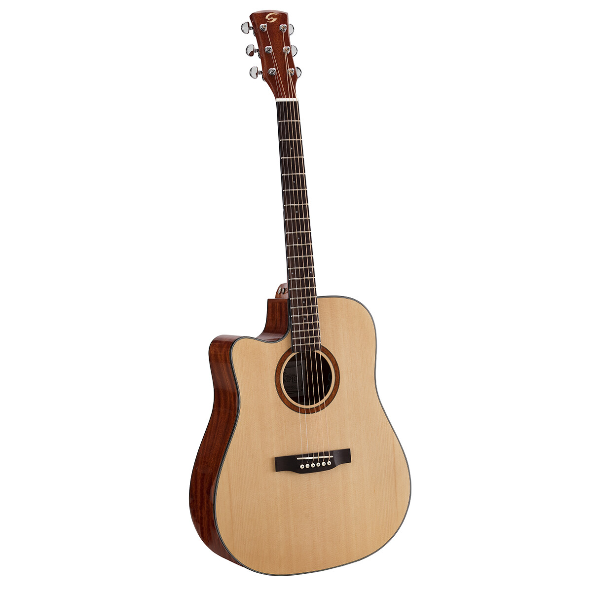 CHITARRA ACUSTICA MANCINA SOUNDSATION OLYMPIC-DNCE-GNT-LH DREADNOUGHT CUTAWAY w/
