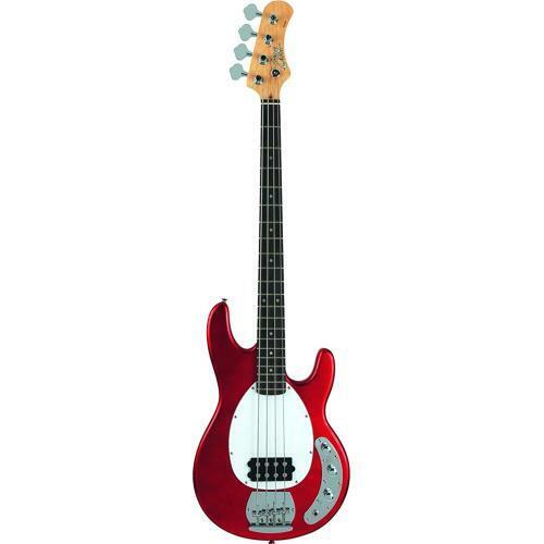 BASSO ELETTRICO 4 CORDE MM-300 CHROME RED