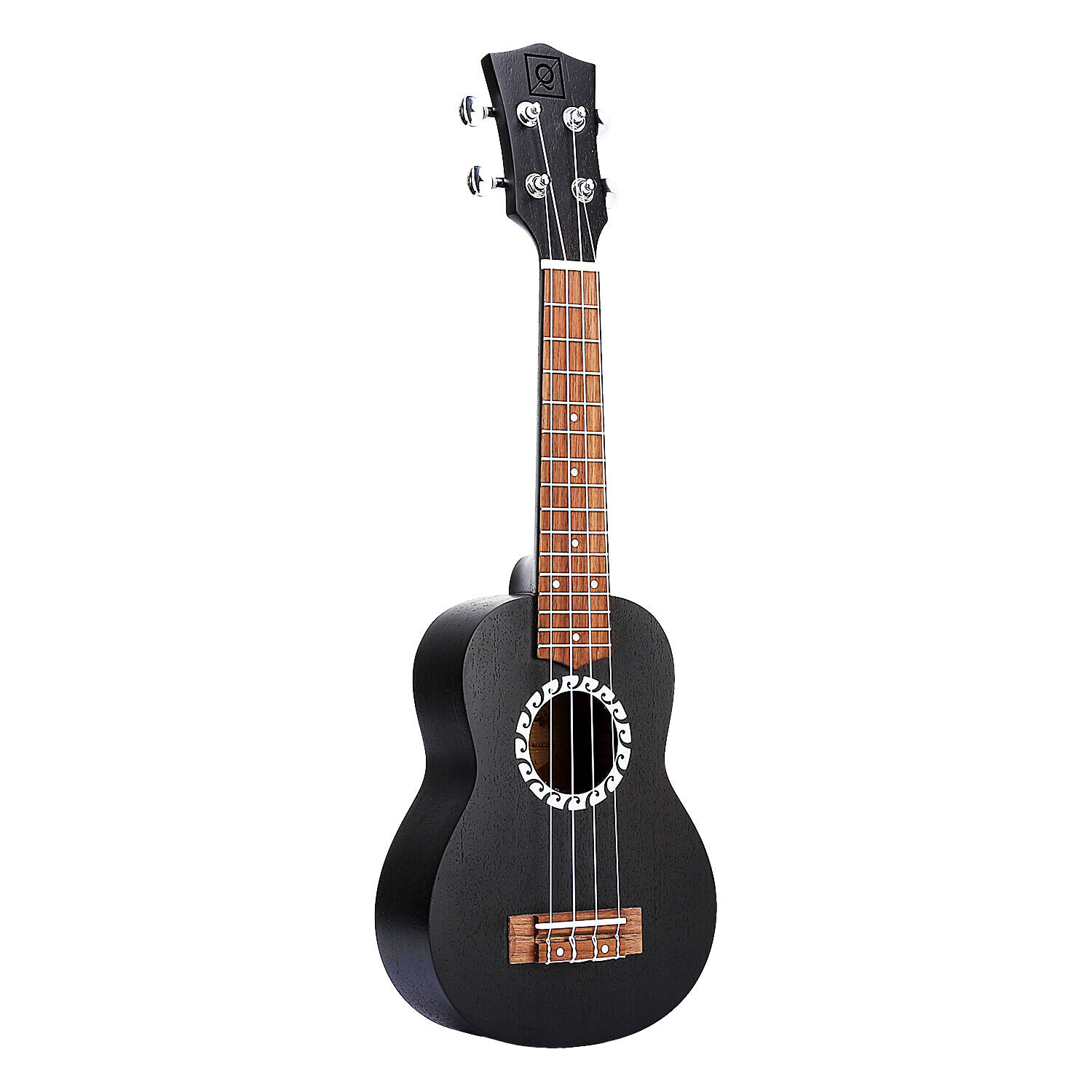 OQAN QUK- WAILELE BLACK UKULELE