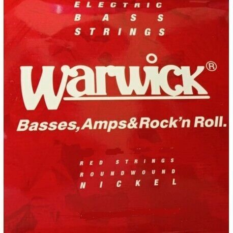 WARWICK 46210 ML 4 RED LABEL NICKEL ROUNDWOUND  MUTA PER BASSO ELETTRICO 4 CORDE
