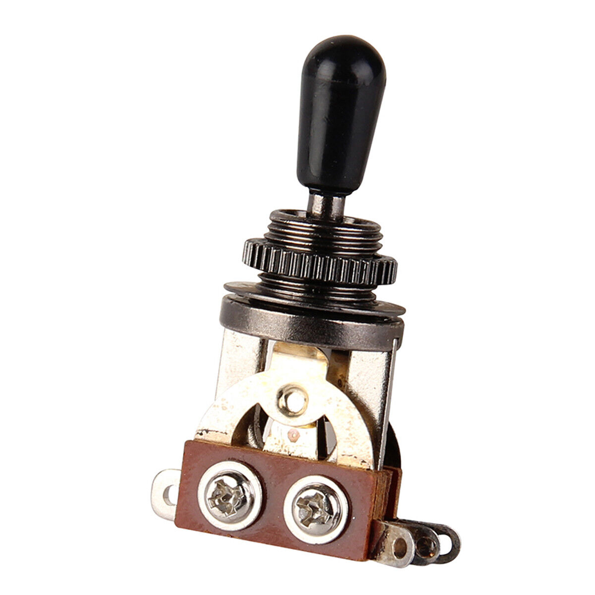 Musiclily Black Top Metric 3 Way Short Straight Guitar Selector Toggle Switch