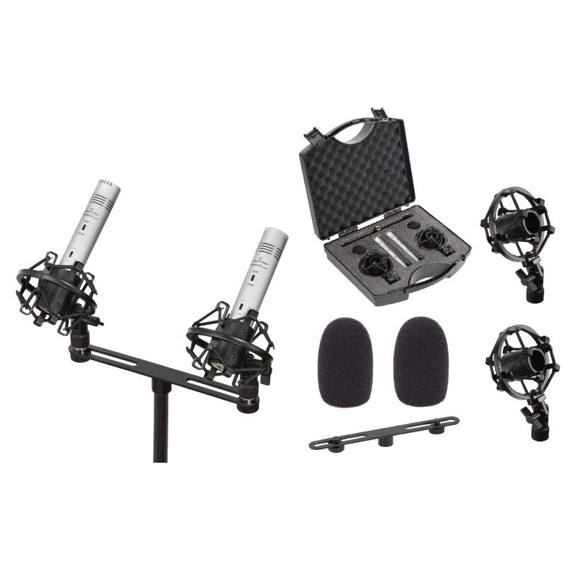 Soundsation PCM-8000 Microfono Panoramico strumenti o coro Set 2 microfoni panor