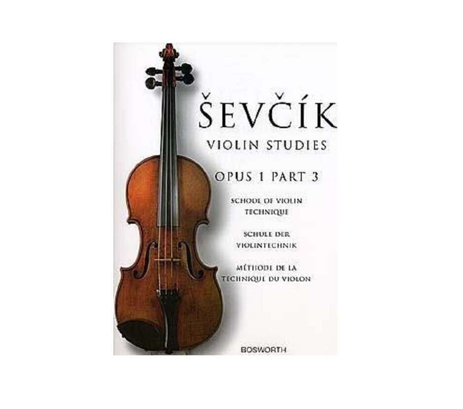 Sevcik Violin Studies Opus 1 Part 3 School of Violin Technique Metodo x violino