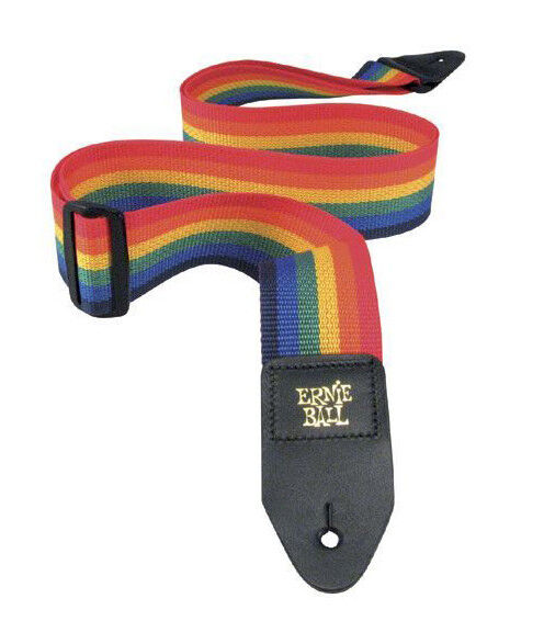 Ernie Ball Tracolla in Polipropilene / Arcobaleno Tracolla Arcobaleno Regolabile