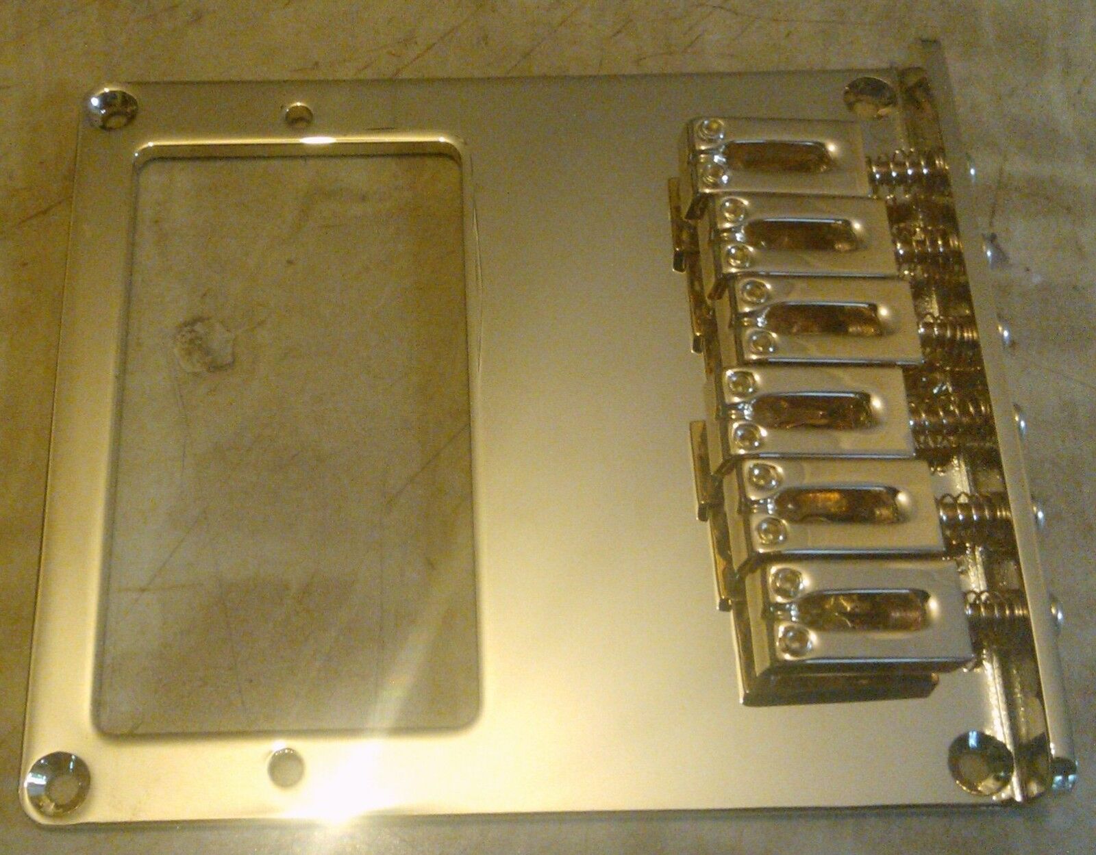 PONTE TELECASTER MODERN HUMBUCKER DORATO