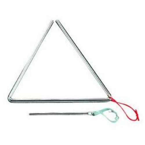 Triangolo musicale con battente - Lato da 25 cm - Peace T-1G10