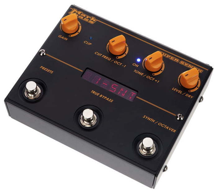 MARKBASS SUPER SYNTH OCTAVER E SYNTH EFFETTO PER BASSO PROFESSIONALE,NUOVO
