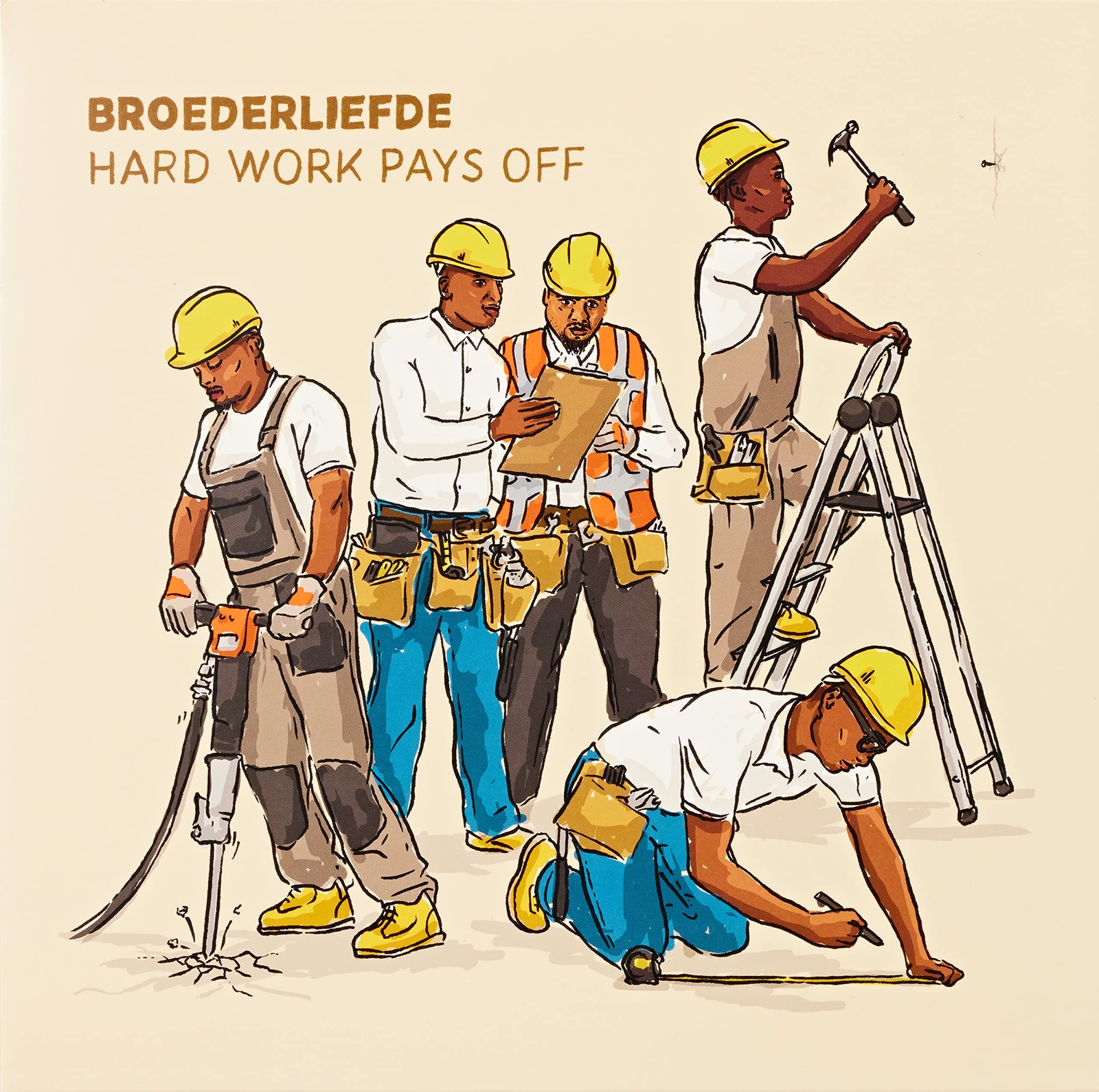 Broederliefde Hard Work Pays Off 2 (Vinyl LP)