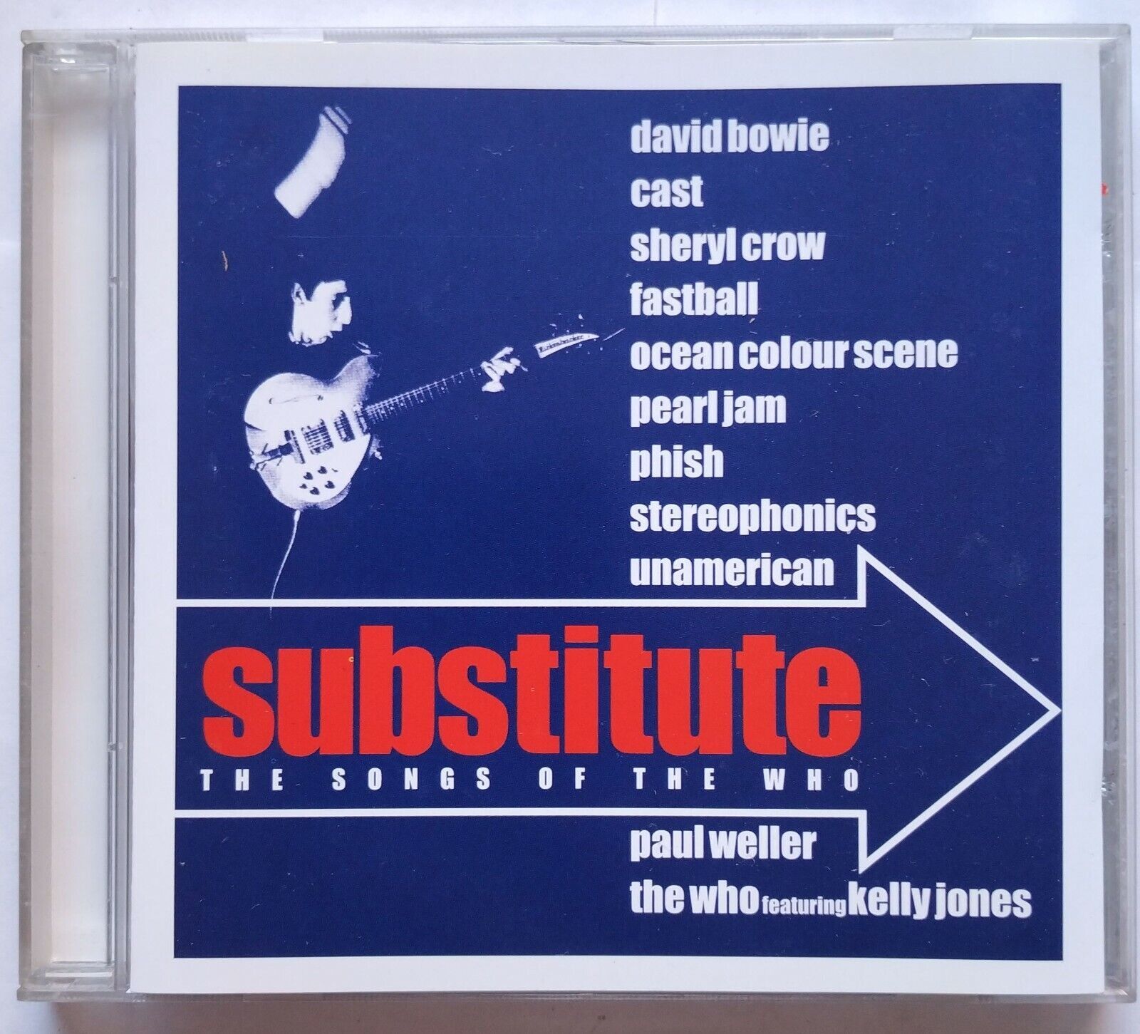 Sostituto - The Songs Of The Who CD Germania 2001 Bowie Pearl Jam Sheryl Crow