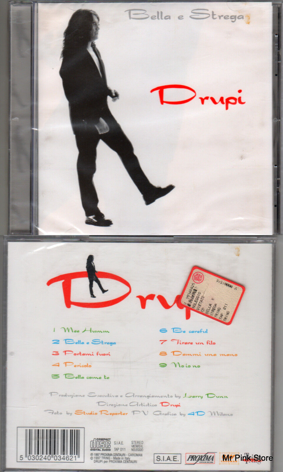 DRUPI - Bella e Strega ( CD - 1997 ) Nuovo Sigillato Sealed